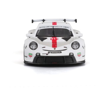 Bburago 1/43 Race Porsche 911 RSR - White