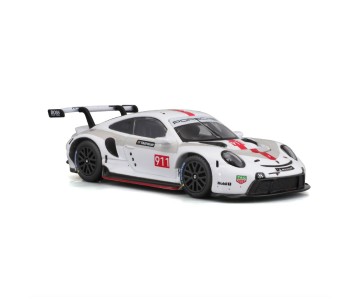 Bburago 1/43 Race Porsche 911 RSR - White