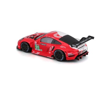 Bburago 1/43 Race Porsche 911 RSR  2020 - Red #91