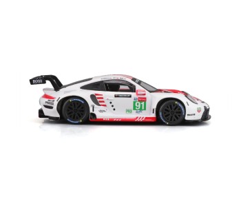 Bburago 1/43 Race Porsche 911 RSR  2020 - Red #91