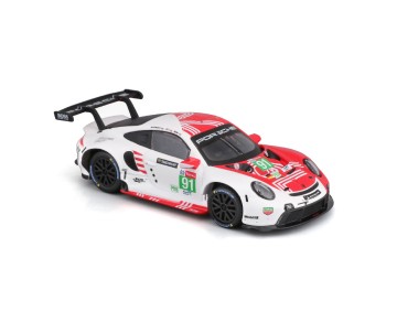 Bburago 1/43 Race Porsche 911 RSR  2020 - Red #91
