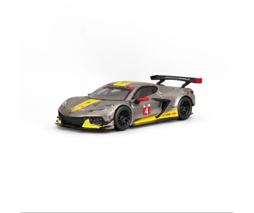 Bburago 1/43 Race 2020 Chevrolet Corvette C8R - Yellow/Grey