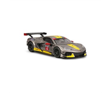 Bburago 1/43 Race 2020 Chevrolet Corvette C8R - Yellow/Grey