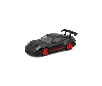Bburago 1/43 Race Porsche 911 GT3 RS - Black w/ Red Text