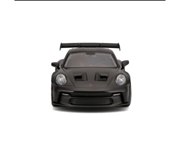 Bburago 1/43 Race Porsche 911 GT3 RS - Black w/ Red Text