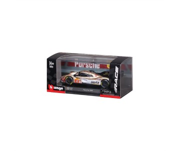 Bburago 1/43 Race Porsche 963 Hertz Team Jota (2024) - #12