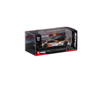Bburago 1/43 Race Porsche 963 Hertz Team Jota (2024) - #12