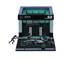 Bburago 1/43 Race Formula Mercedes W15 Pit Pass  (2024) - Hamilton #44