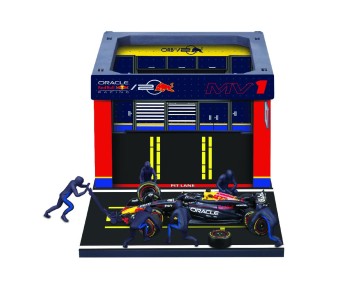 Bburago 1/43 Race Formula Oracle Red Bull RB20 Pit Pass  (2024) - Verstappen #1
