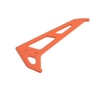 Blade Helicopters Tail Fin, Orange: Revolution 235 CP