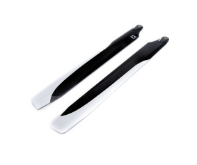 Blade Helicopters Carbon Fiber Rotor Blade Set, 230mm