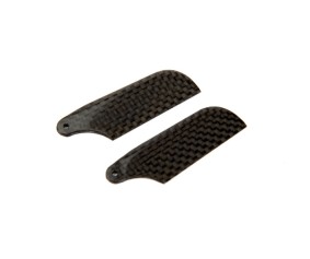 Blade Helicopters Tail Rotor Blade Set Carbon Fiber: B450, B400