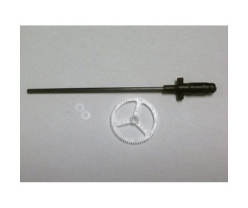 Blade Helicopters Top Rotor Head, Inner Driveshaft/Gear, Washers (2)