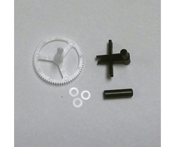 Blade Helicopters Lower Rotor Head, Outer Shaft/Gear, Washers (3)