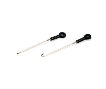 Blade Helicopters Servo Pushrod Set with Ball Link (2): 120SR