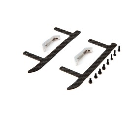 Blade Helicopters Landing gear aluminum/carbon :Blade 180 CFX