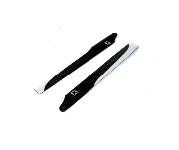 Blade Helicopters Carbon Fiber Rotor Blade Set, 180mm