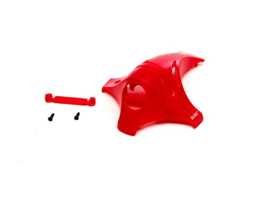 Blade Helicopters Canopy,Red: Inductrix Plus FPV