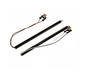 Blade Helicopters Left Boom Set With LEDs (2): Ozone
