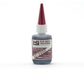 Bob Smith Industries IC-2000 Black Rubber Toughened CA (1/2oz)