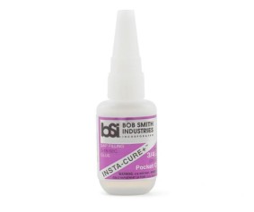 Bob Smith Industries INSTA-CURE+ POCKET Gap-FIlling CA w/Pin in Cap (3/4oz)