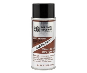Bob Smith Industries INSTA-SET Foam Safe Accelerator Aerosol Spray (6.75oz)