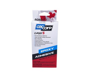 CECCORP C-Poxy 5, 5 min Epoxy Glue Kit (8.5 oz)