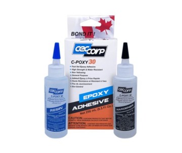 CECCORP C-Poxy 30, 30 min Epoxy Glue Kit (8.5 oz)