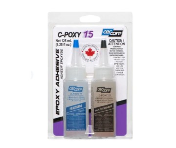 CECCORP C-Poxy 15, 15 min Epoxy Glue Kit (4.25 oz)