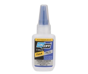 CECCORP C-Bond Thick, High viscosity of 1200-1500 cps, curing time of 15-30 seconds (2.11 oz)