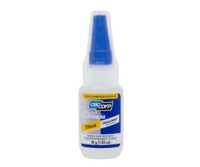 CECCORP C-Bond Platinum Thick, High Viscosity of 1200-1500 cps, curing time of 15-30 seconds  (1.05 oz)