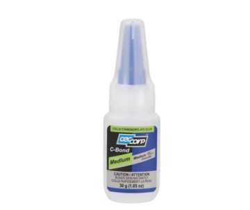 CECCORP C-Bond Medium viscosity of 250-300cps, curing time of 10-15 seconds (1.05oz)
