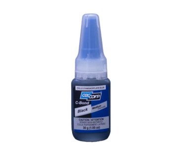 CECCORP C-Bond Black, Medium viscosity of 400-500 cps, curing time of 10-15 seconds (1.05 oz)