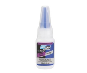 CECCORP C-Bond Extra Thick, Ultra-High viscosity of 3000 cps, curing time of 15-30 seconds (1.05 oz)