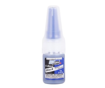 CECCORP C-Bond Black, Medium Viscosity (0.5oz) includes counter top display box (12)