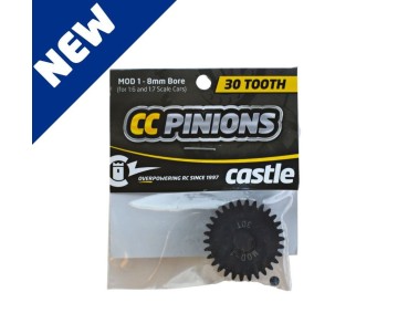 Castle CC Pinion 30T-Mod 1 8mm Bore For 1/6 and 1/7 Scale Cars