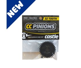 Castle CC Pinion 32T-Mod 1 8mm Bore For 1/6 and 1/7 Scale Cars
