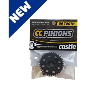 Castle CC Pinion 36T-Mod 1 8mm Bore For 1/6 and 1/7 Scale Cars