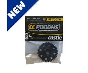 Castle CC Pinion 38T-Mod 1 8mm Bore For 1/6 and 1/7 Scale Cars