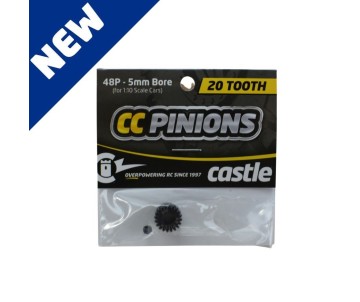 Castle CC Pinion 20T-48 Pitch 5mm Bore For 1/10 Scale Cars