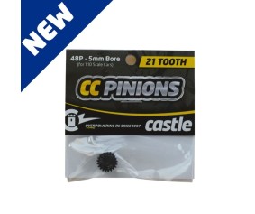 Castle CC Pinion 21T-48 Pitch 5mm Bore  For 1/10 Scale Cars
