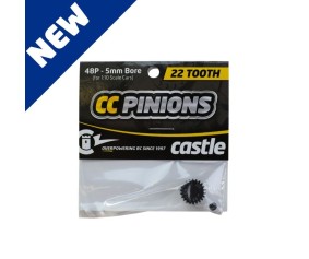 Castle CC Pinion 22T-48 Pitch 5mm Bore  For 1/10 Scale Cars