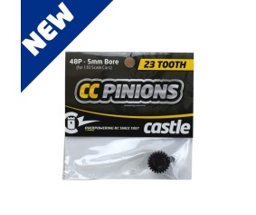 Castle CC Pinion 23T-48 Pitch 5mm Bore  For 1/10 Scale Cars