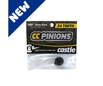 Castle CC Pinion 24T-48 Pitch 5mm Bore  For 1/10 Scale Cars