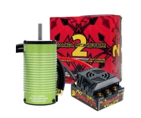 Castle Creations Monster 2 1/8th 25V ESC Waterproof w/ 2200kv V2 Sensored Motor 