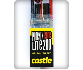 Castle Creations Phoenix Edge Lite 200 25V 200A ESC w/ 5A BEC