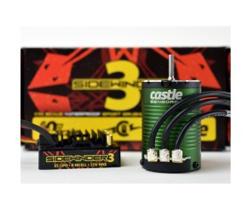 Castle Creations SV3 Waterproof 1/10TH 12V ESC 1406-4600 Sensored Combo