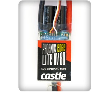 Castle Creations Phoenix Edge Lite 80 HV - 80 Amp ESC, No BEC