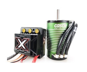 Castle Creations Monster X 25.2V ESC 8A Peak BEC w/1515-2200kV V2 Sensored Motor