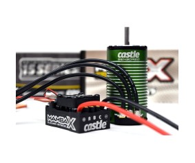Castle Creations Mamba X, 25.2V WP ESC And 1512-1800kv Sensored E-Buggy Combo Castle Creations Mamba X, 25.2V WP ESC And 1512-1800kv Sensored E-Buggy Combo